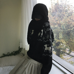 フードバラクラバ BLACK