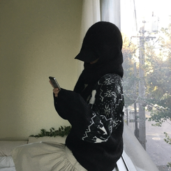 フードバラクラバ BLACK