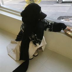 フードバラクラバ BLACK