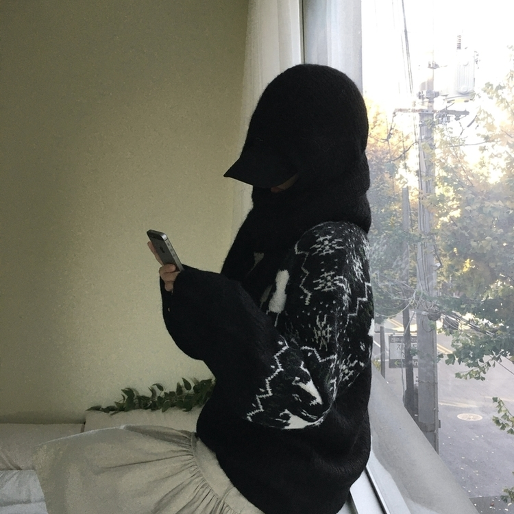 フードバラクラバ BLACK