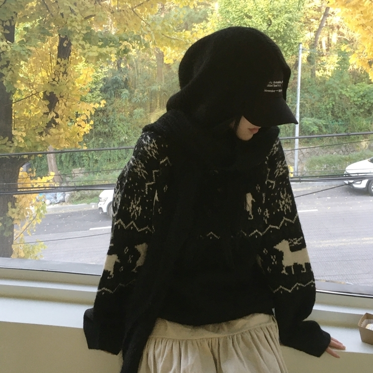 フードバラクラバ BLACK