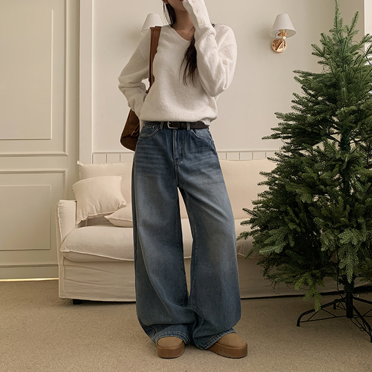 제니엔 워머 니트 아이보리