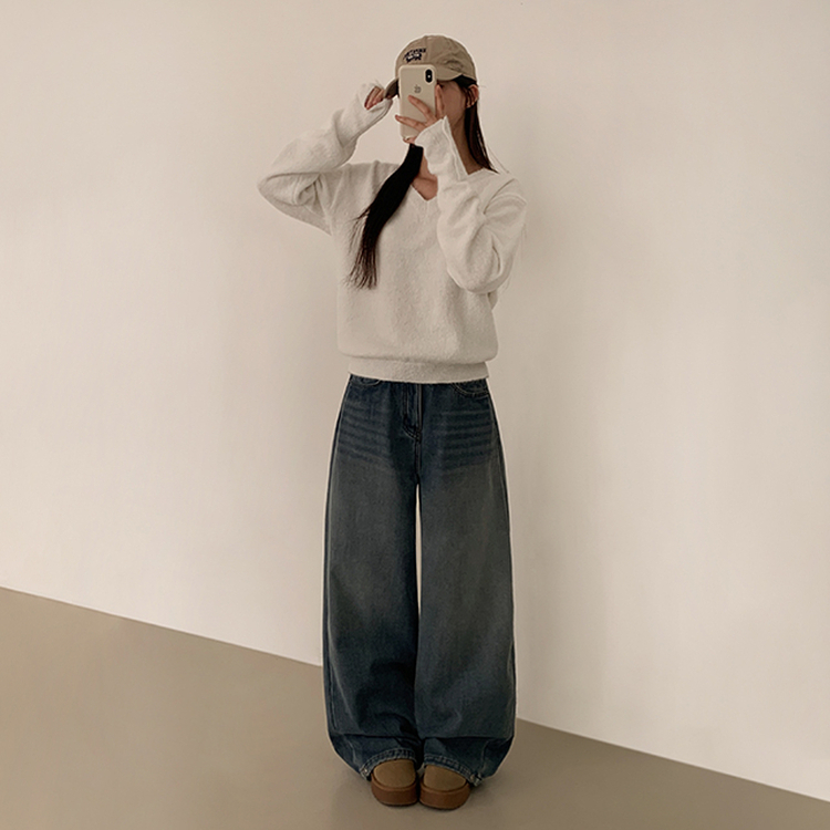 제니엔 워머 니트 아이보리