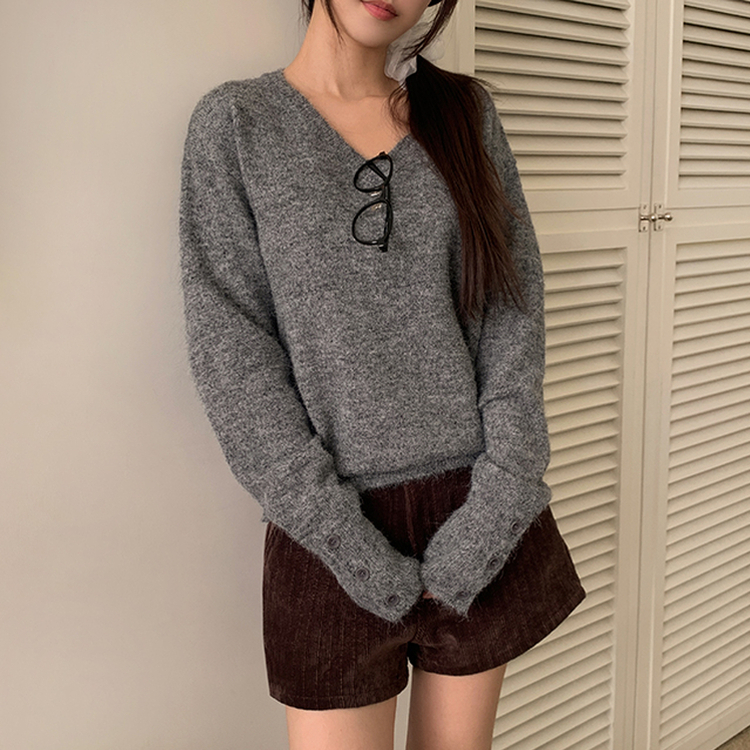 제니엔 워머 니트 그레이