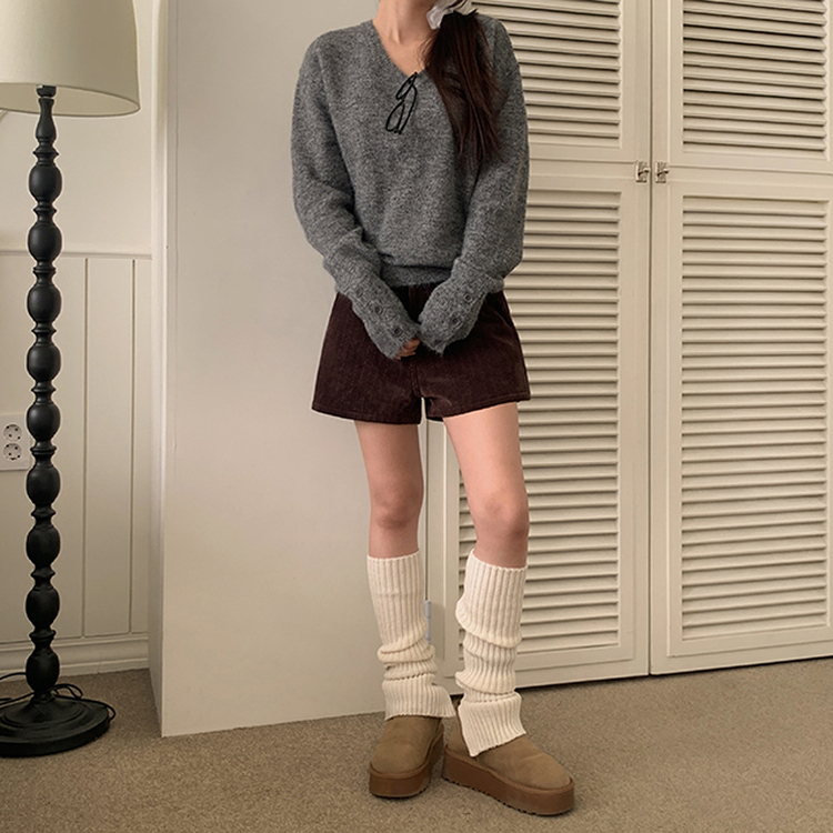 제니엔 워머 니트 그레이