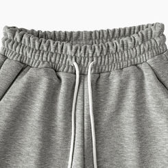 【丈別】【起毛】スリムセミブーツカットトレーニングパンツ