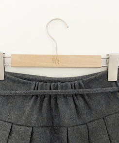 プリーツウールスカート