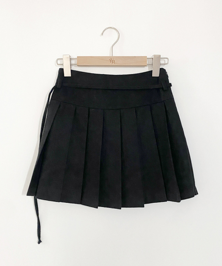 プリーツウールスカート