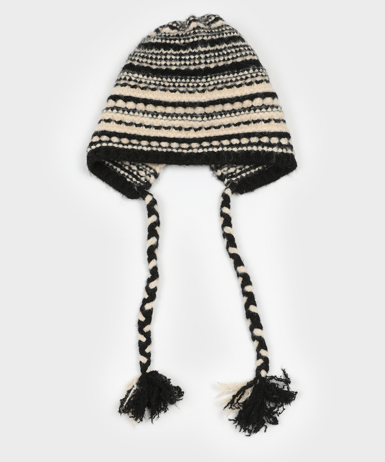 ノルディックウールニットトルーパーハット