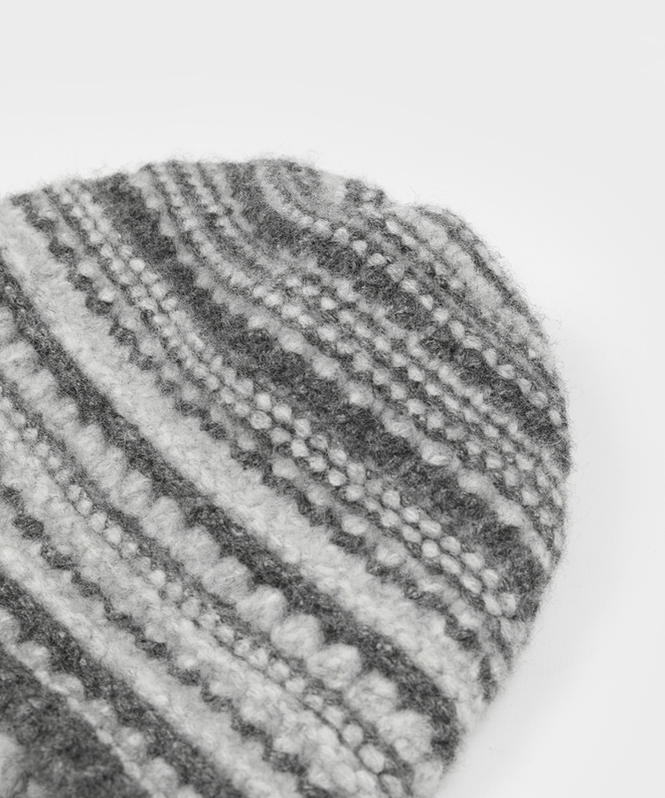 ノルディックウールニットトルーパーハット