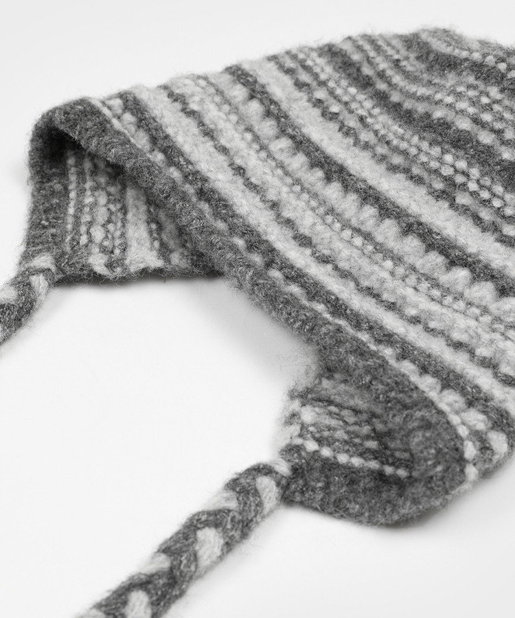 ノルディックウールニットトルーパーハット