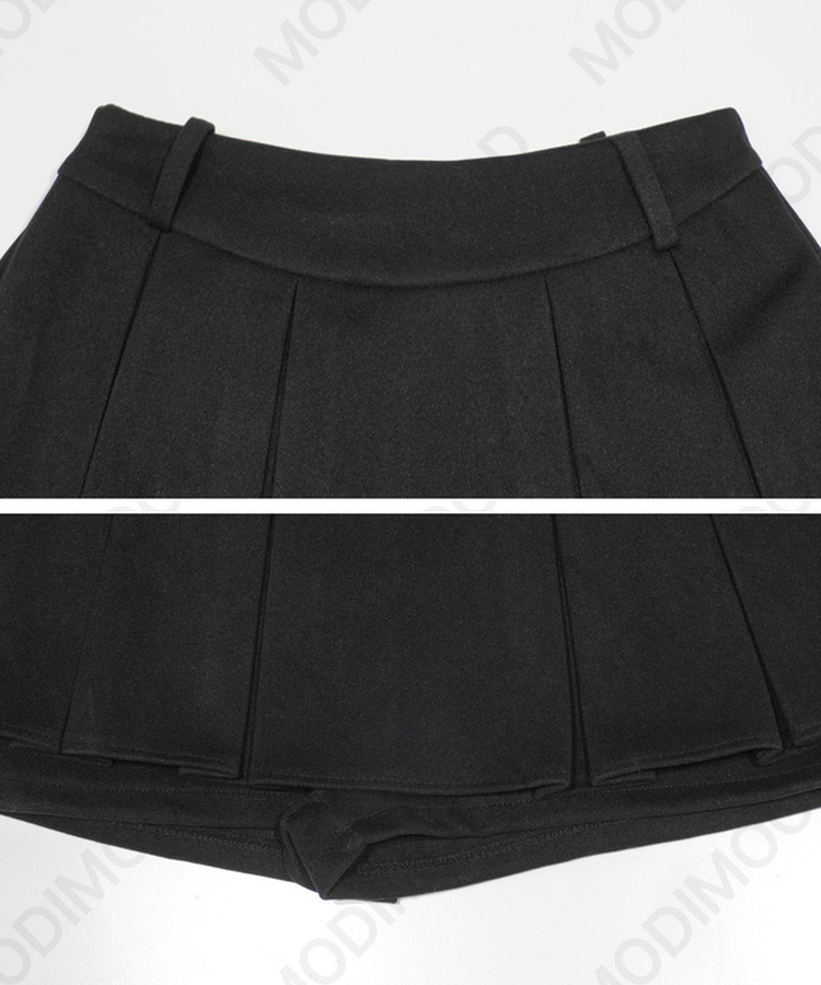 プリーツスカートパンツ