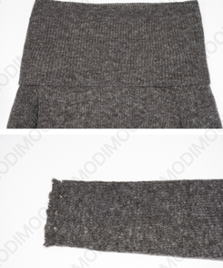 ダメージオーバーオフニット