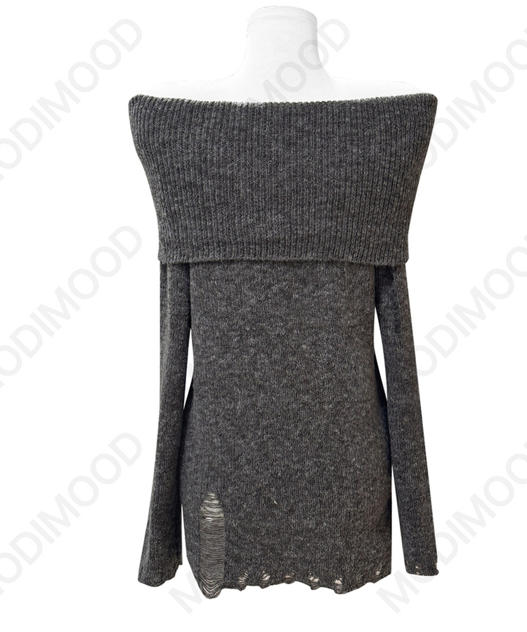 ダメージオーバーオフニット