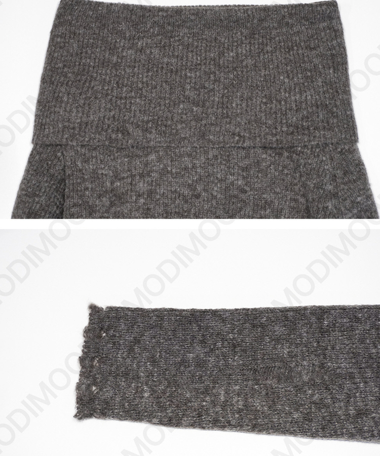 ダメージオーバーオフニット