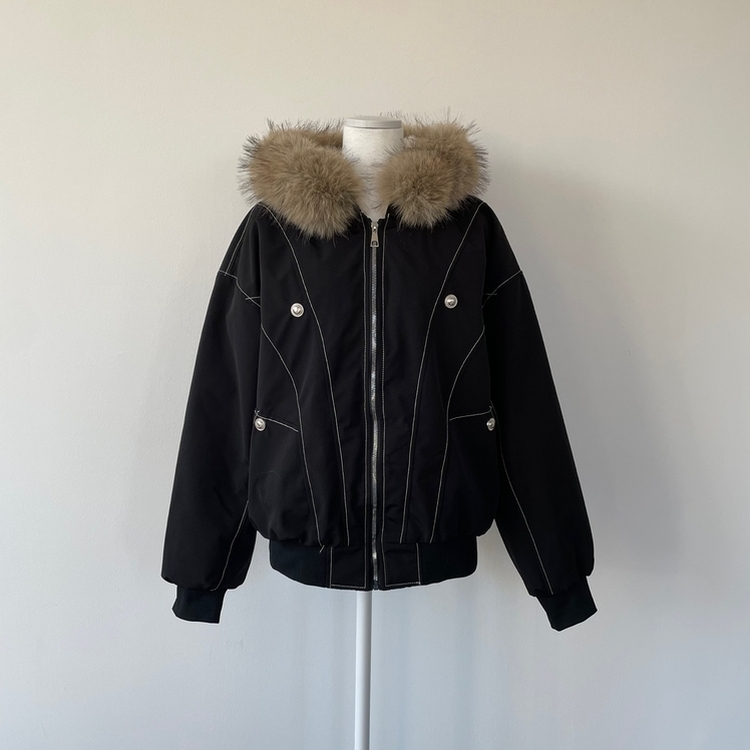 フィールドジャケットファー裏地ジャンパー