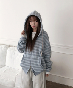 サイドスリットスナップボタンフリースワイドパンツ(5color) MERANGE WHITE