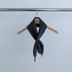 【SET マフラー付き】カーディガン プリーツニットスカート