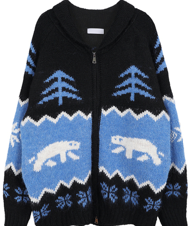 ユキノルディックカラージップアップ