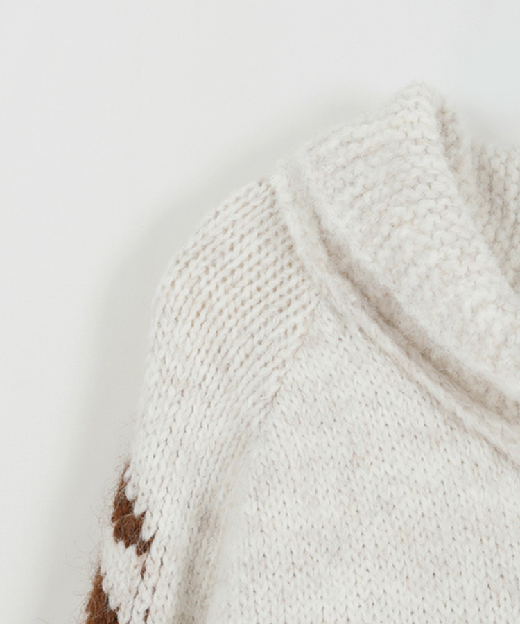 ユキノルディックカラージップアップ