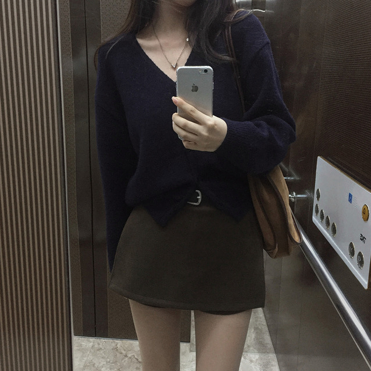 ムードスエードショルダーバッグ CAMEL