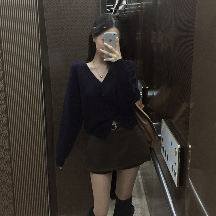 ムードスエードショルダーバッグ CAMEL