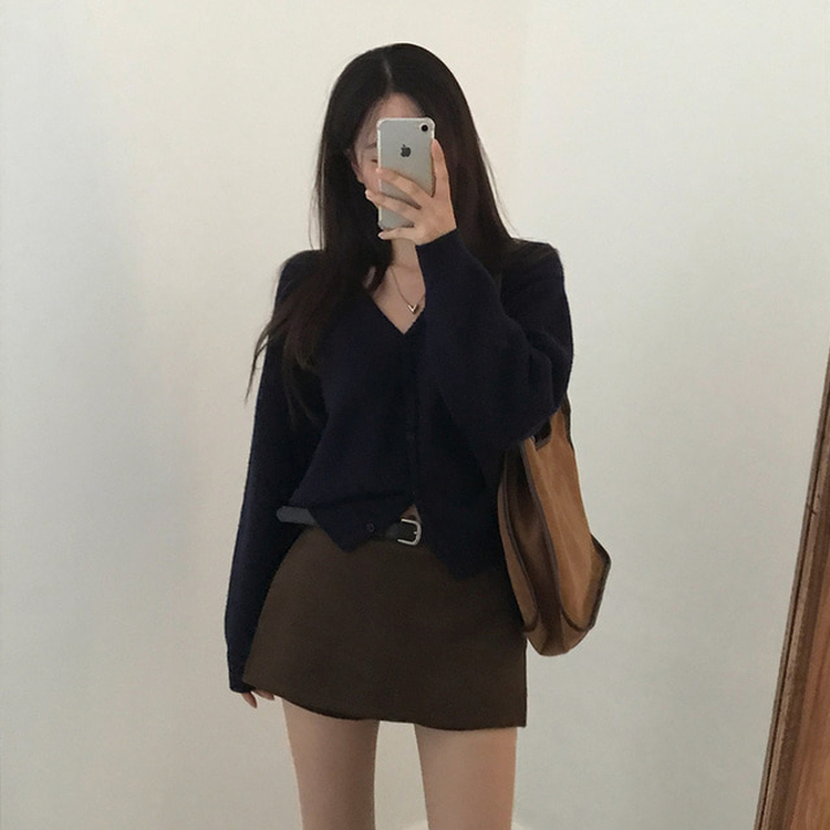 ムードスエードショルダーバッグ CAMEL