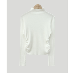 シャーリングタートルリブニット(7color)