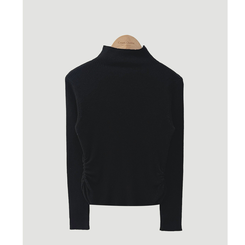 シャーリングタートルリブニット(7color)