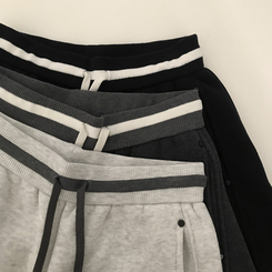 【起毛】モーメントツートントレーニングパンツ