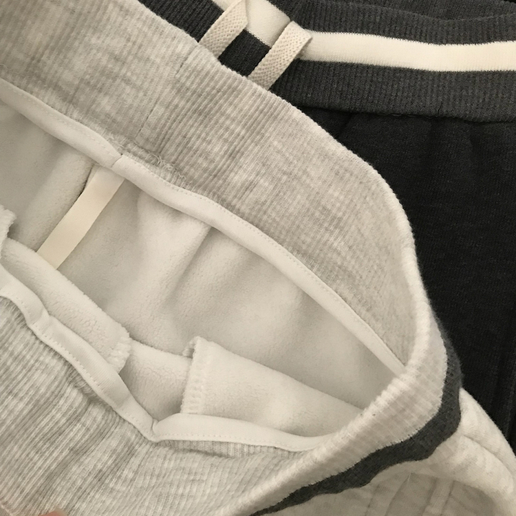 【起毛】モーメントツートントレーニングパンツ