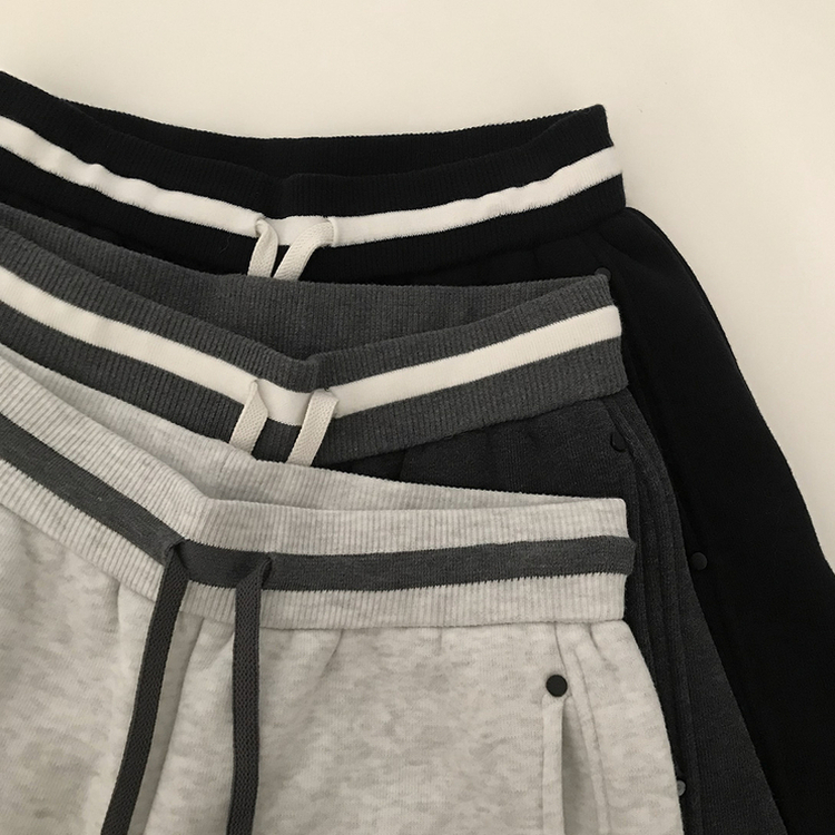 【起毛】モーメントツートントレーニングパンツ