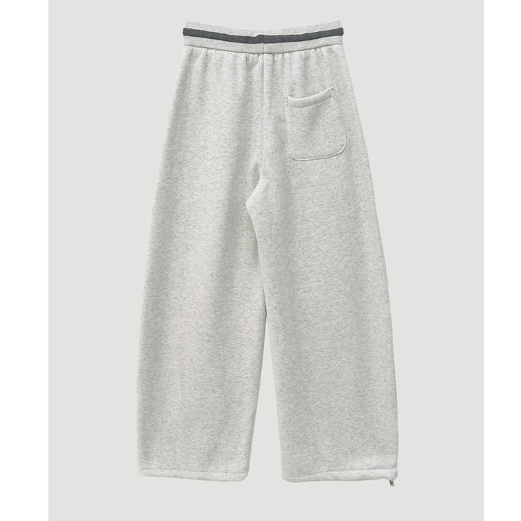 【起毛】モーメントツートントレーニングパンツ