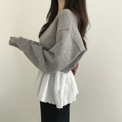 レイヤードワンピース IVORY