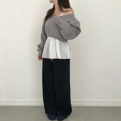 レイヤードワンピース IVORY