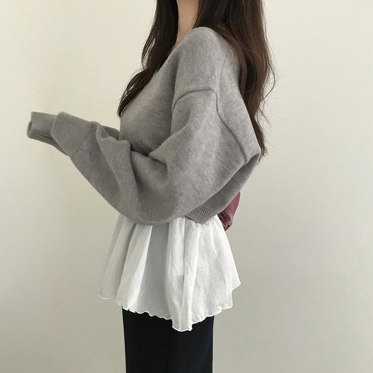 レイヤードワンピース IVORY