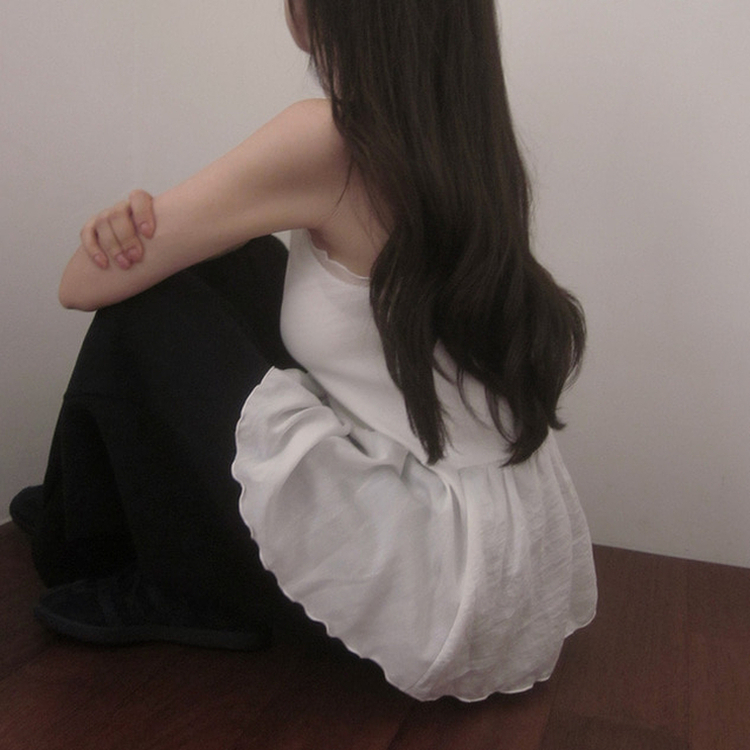 レイヤードワンピース IVORY