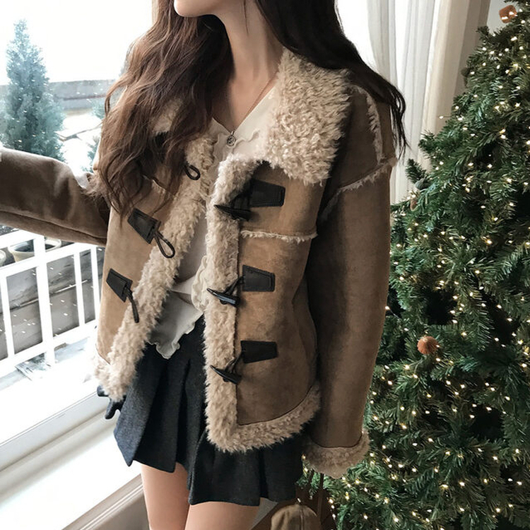 ダッフルファームスタンジャケット BEIGE