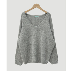 ふんわりムードショルダーニット