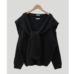 ふんわりムードショルダーニット