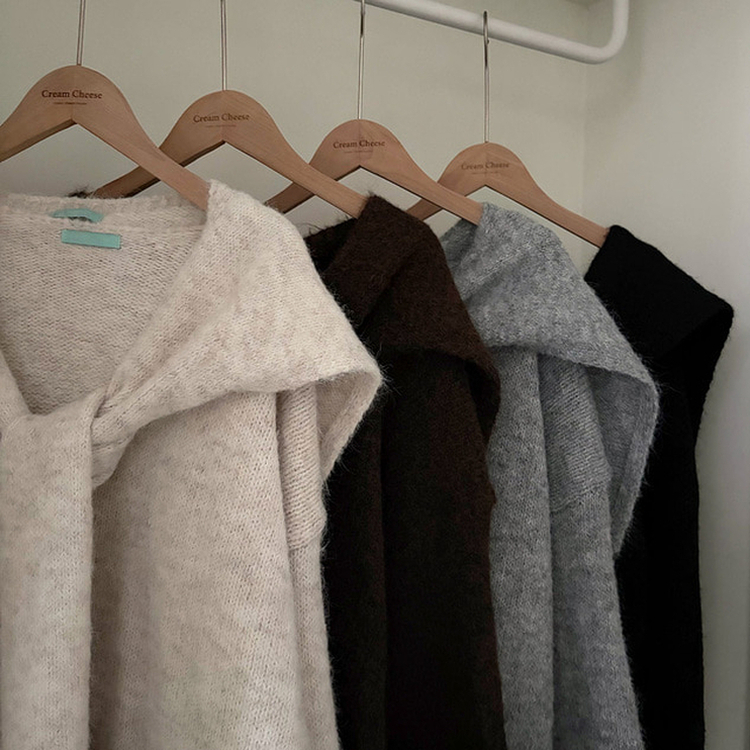 ふんわりムードショルダーニット