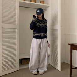 ノルディックニット NAVY