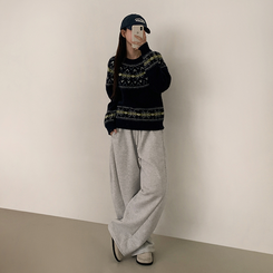 ノルディックニット NAVY