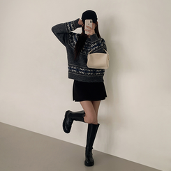 ノルディックニット GREY