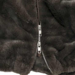 ミンクファーフードジャンパー (5color)