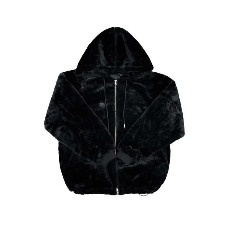 ミンクファーフードジャンパー (5color)