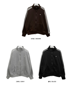 【起毛】レースラインペンダントハイネックジップアップ