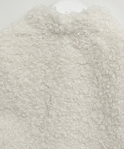 ウールボタンショートコート