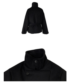 ミドルハーフベルトダブルコート