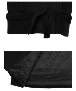 ミドルハーフベルトダブルコート